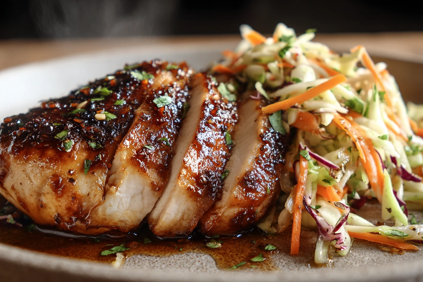 Sticky Apple Cider Chicken Recipe Autumn Slaw Pairing Ideas Best Chicken Recipes For Fall How To Make Sticky Apple Cider C...