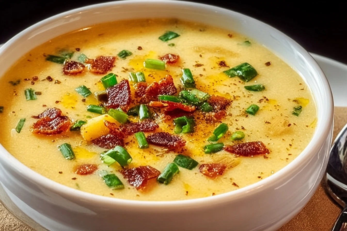 Best Crock Pot Potato Soup Recipe Easy Slow Cooker Potato Soup Creamy Crock Pot Potato Soup Healthy Slow Cooker Potato Sou...