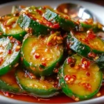 Best Korean Cucumber Salad Recipe Authentic Korean Cucumber Side Dish Easy Spicy Korean Cucumber Salad How To Make Korean ...