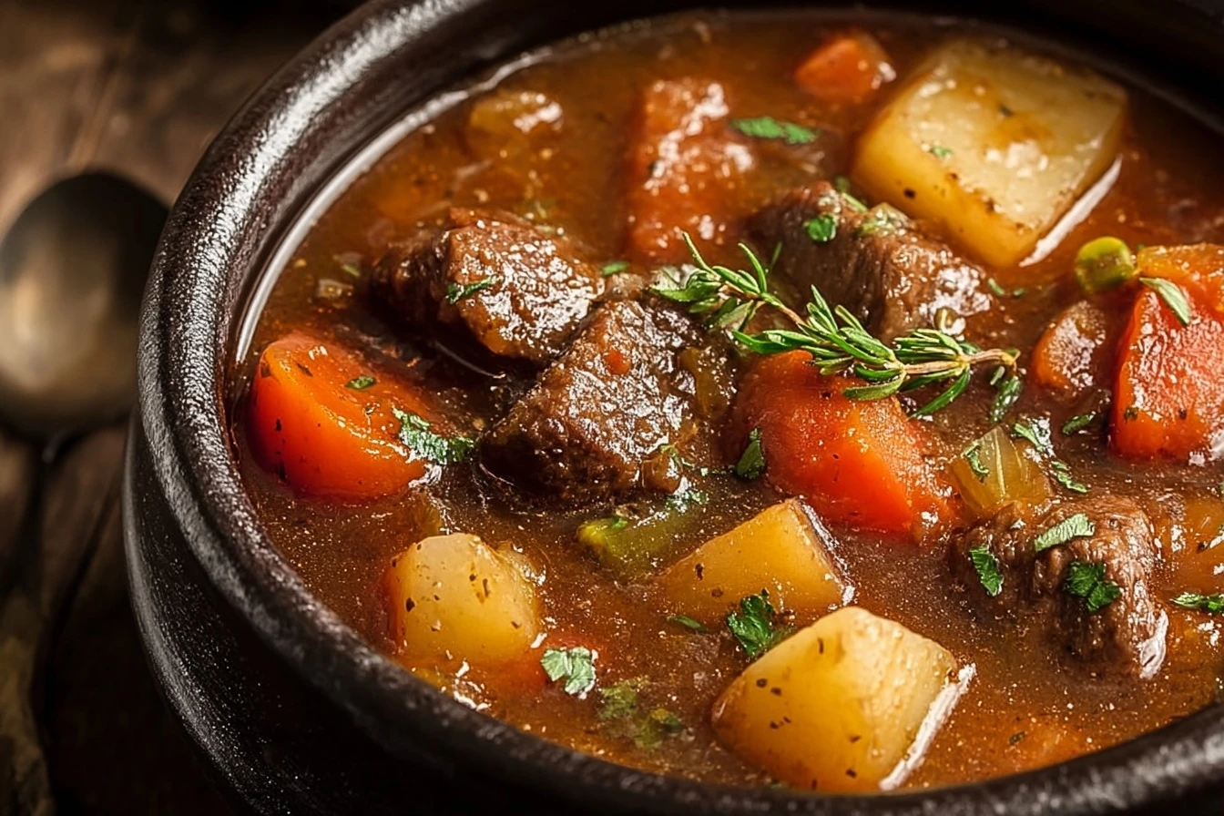 Best Old Fashioned Beef Stew Recipe Easy Ultimate Beef Stew For Families How To Make Classic Beef Stew At Home Hearty Home...