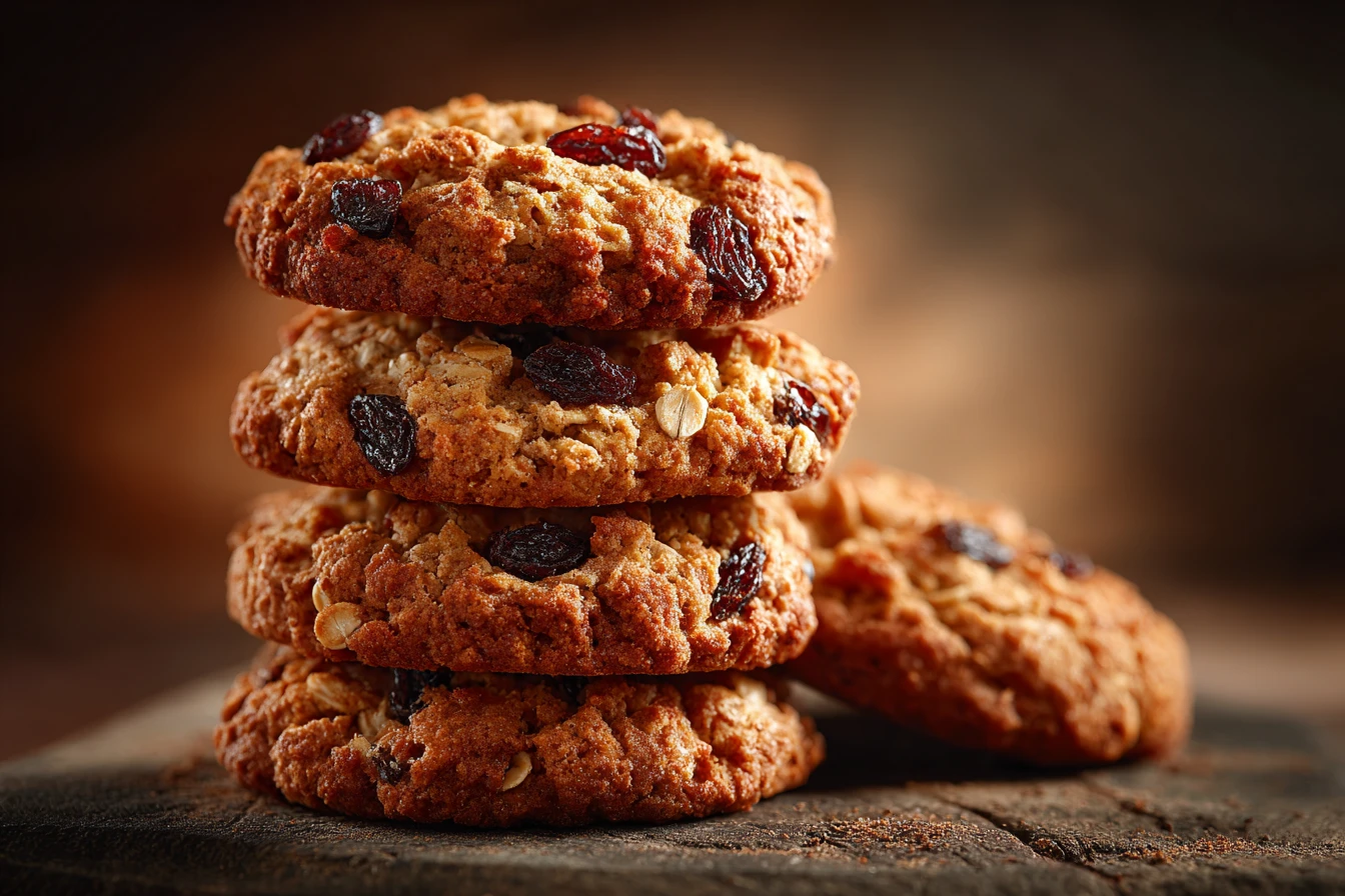 Easy Apple Cinnamon Oatmeal Raisin Cookies Recipe Healthy Apple Cinnamon Oatmeal Cookies Homemade Cinnamon Oatmeal Raisin ...