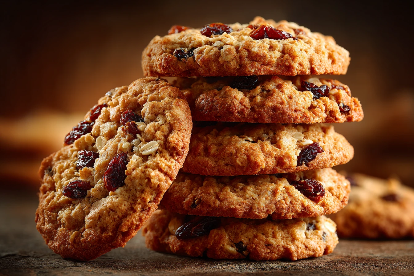 Easy Apple Cinnamon Oatmeal Raisin Cookies Recipe Healthy Apple Cinnamon Oatmeal Cookies Homemade Cinnamon Oatmeal Raisin ...