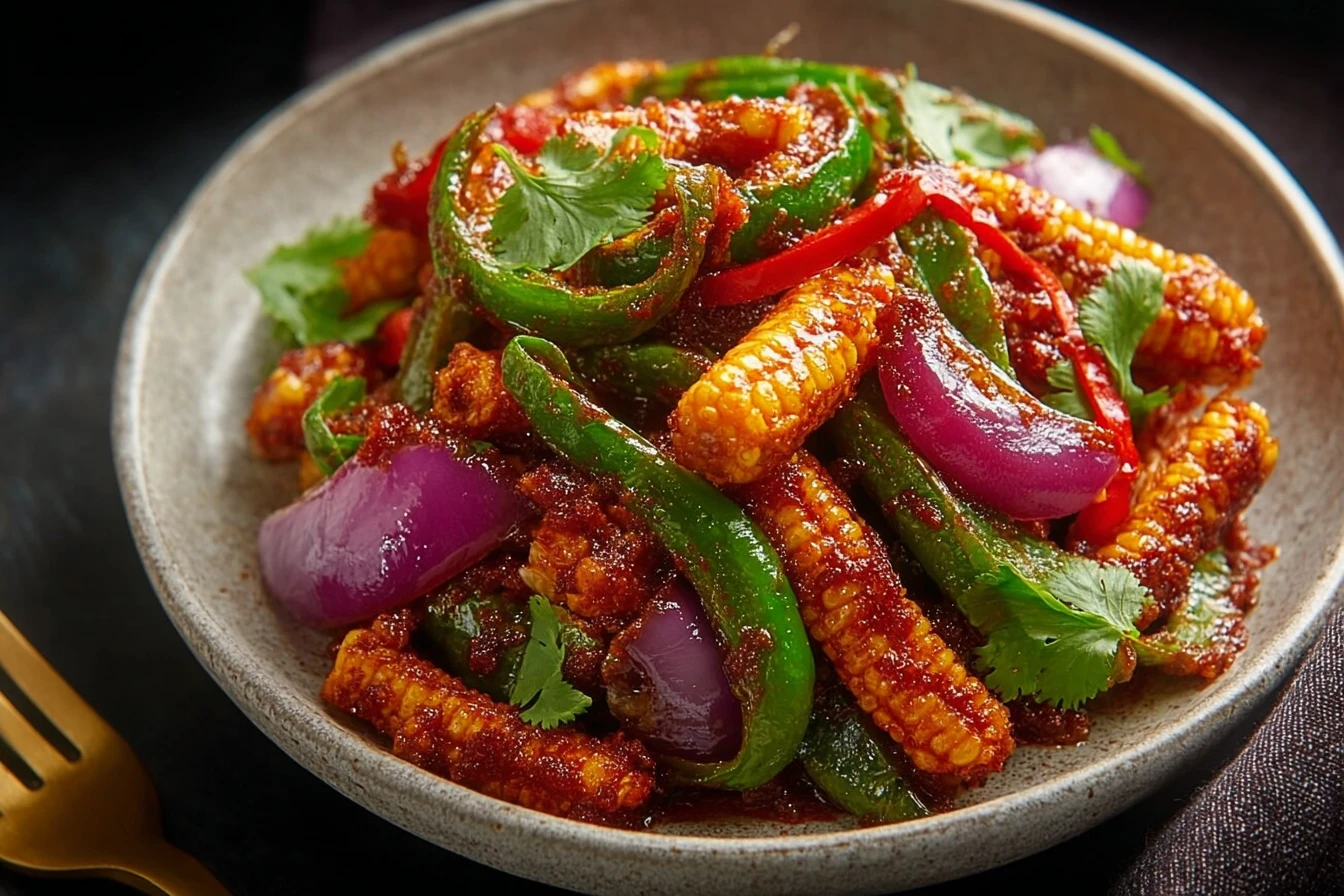 Crispy Chilli Babycorn Recipe 2 Easy Crispy Chilli Babycorn Recipe Homemade Crispy Chilli Babycorn Vegan Crispy Chilli Babycorn Recipe Crispy Chilli Babyc...