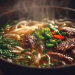 Easy Homemade Beef Pho Recipe Quick Beef Pho Cooking Steps Simple Beef Pho Recipe For Beginners Low-fat Traditional Beef P...