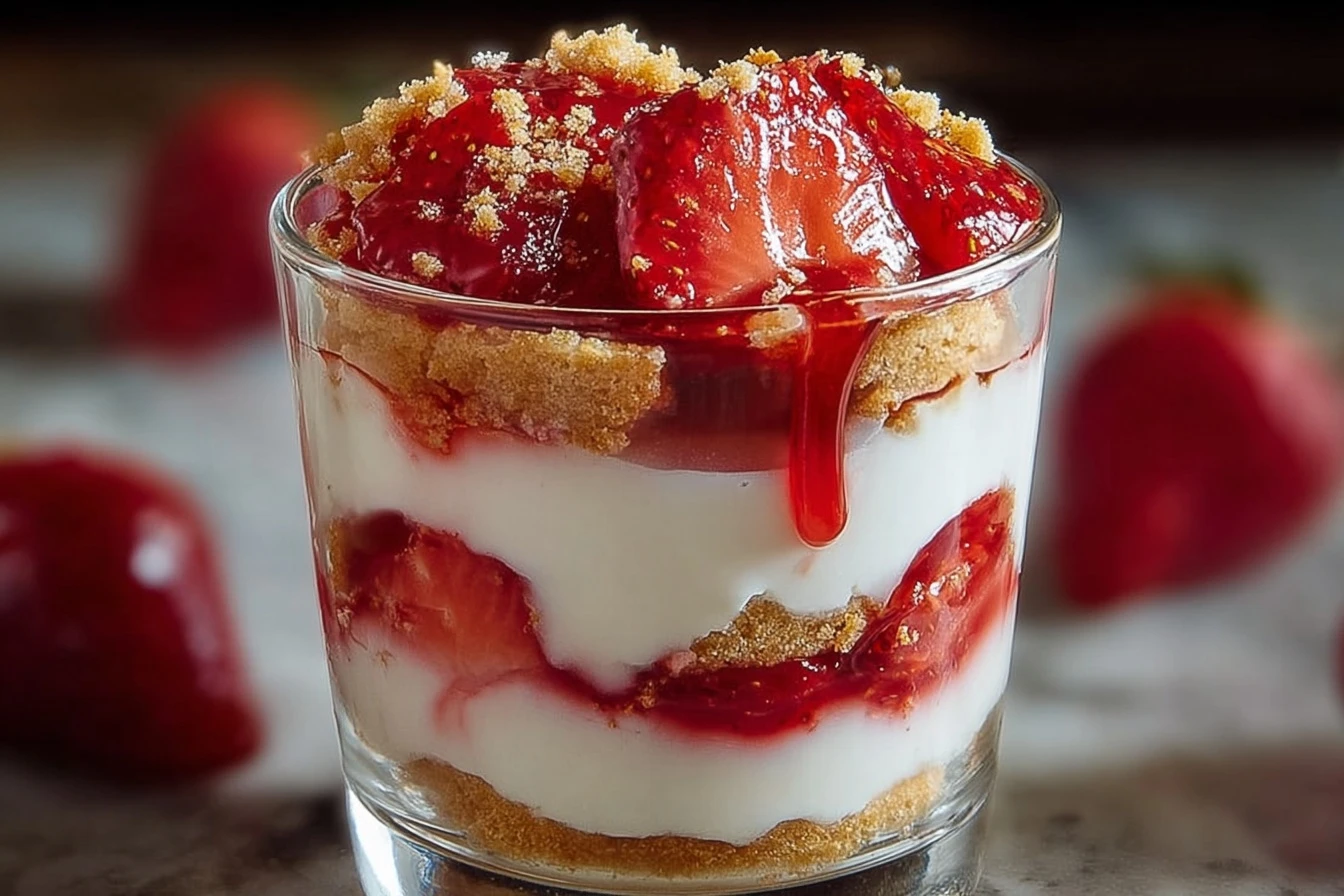 Strawberry Shortcake Cheesecake Cups Recipe 3 Easy Strawberry Shortcake Cheesecake Cups Recipe Homemade Strawberry Cheesecake Cups Recipe Mini Strawberry Shortcake Chee...