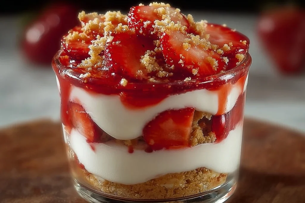 Strawberry Shortcake Cheesecake Cups Recipe 1 Easy Strawberry Shortcake Cheesecake Cups Recipe Homemade Strawberry Cheesecake Cups Recipe Mini Strawberry Shortcake Chee...