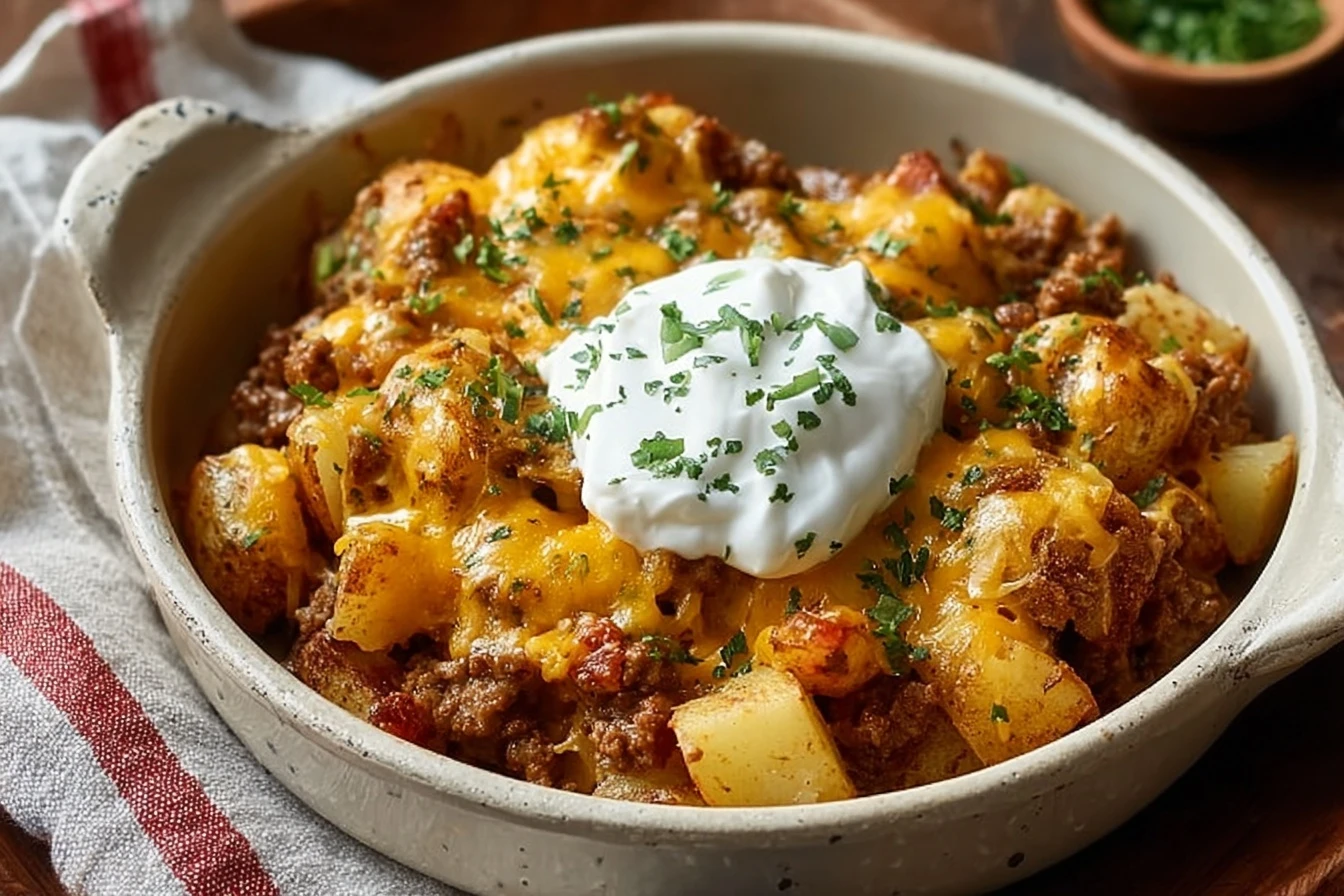 Loaded Cheesy Taco Potatoes Recipe 3 Loaded Cheesy Taco Potatoes Recipe Easy Best Cheesy Taco Stuffed Potatoes Healthy Cheesy Taco Potatoes Gluten-free Quick L...