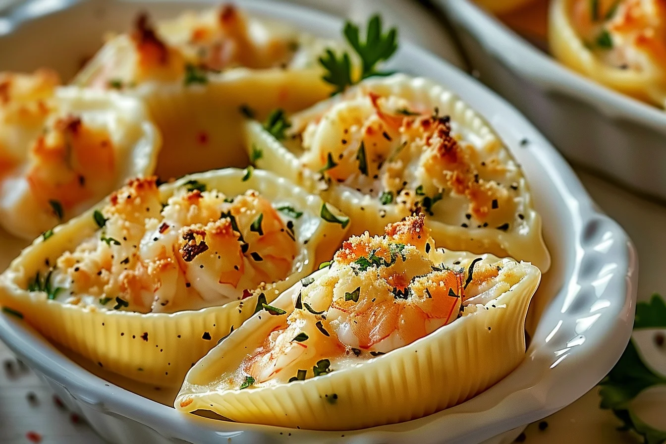 creamy seafood stuffed shells 5 delicious recipes end