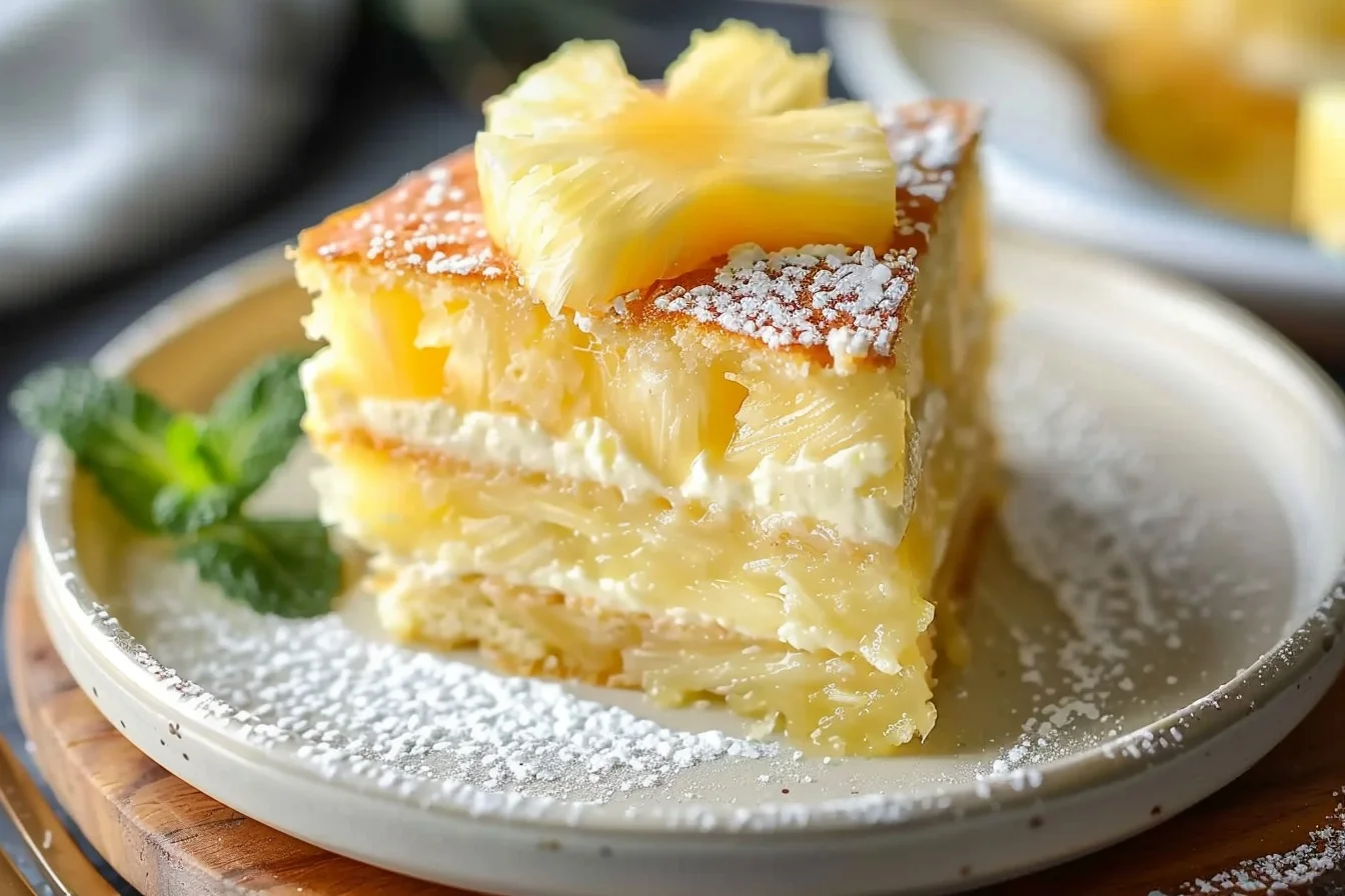 easy 4 ingredient pineapple cake 7 simple steps in 15 top