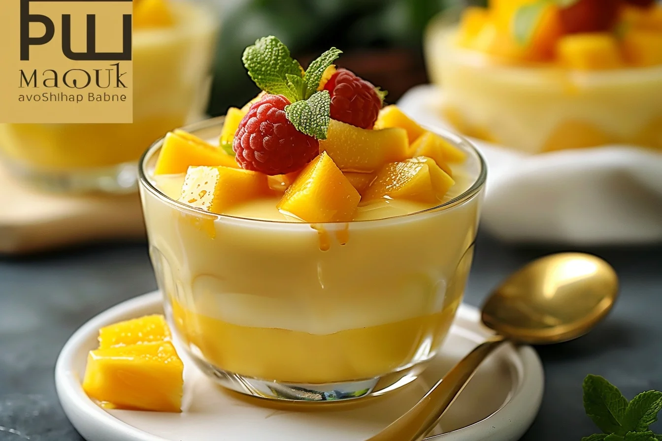 mango pudding recipe end