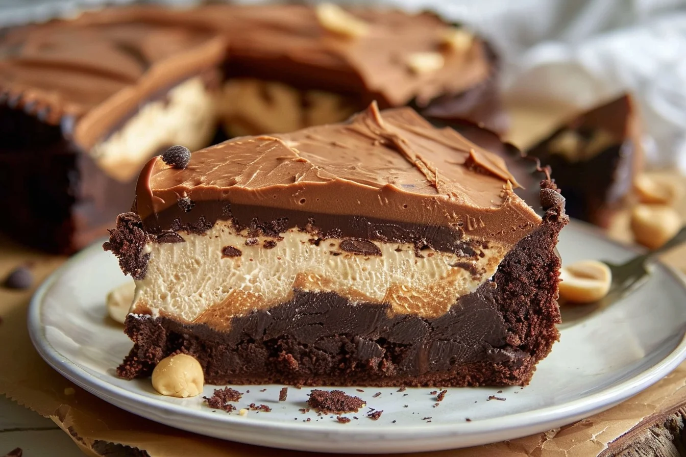 Peanut Butter Cheesecake Stuffed Chocolate Loaf 5 Peanut Butter Cheesecake Stuffed Chocolate Loaf