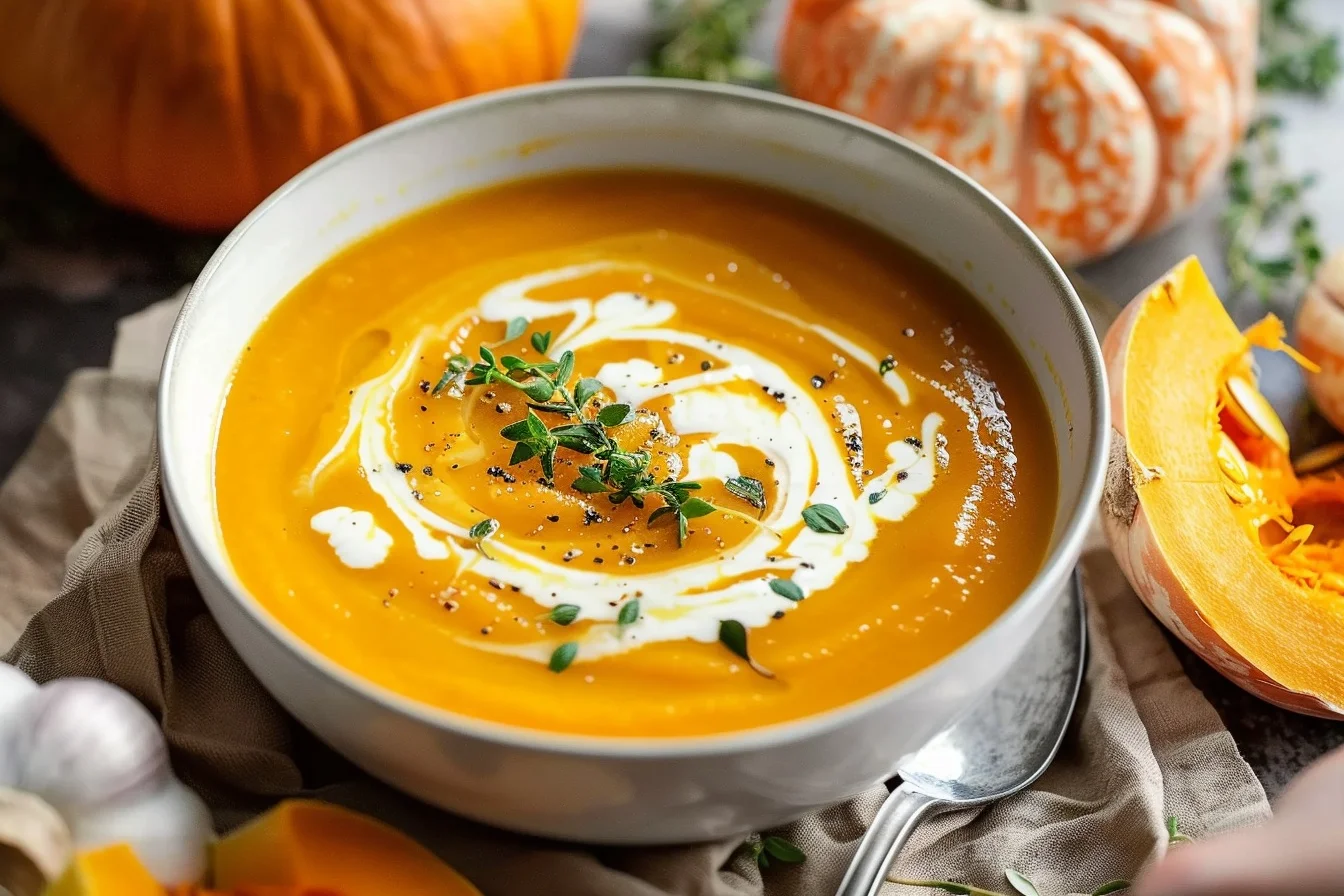 pumpkin soup classic and easy top