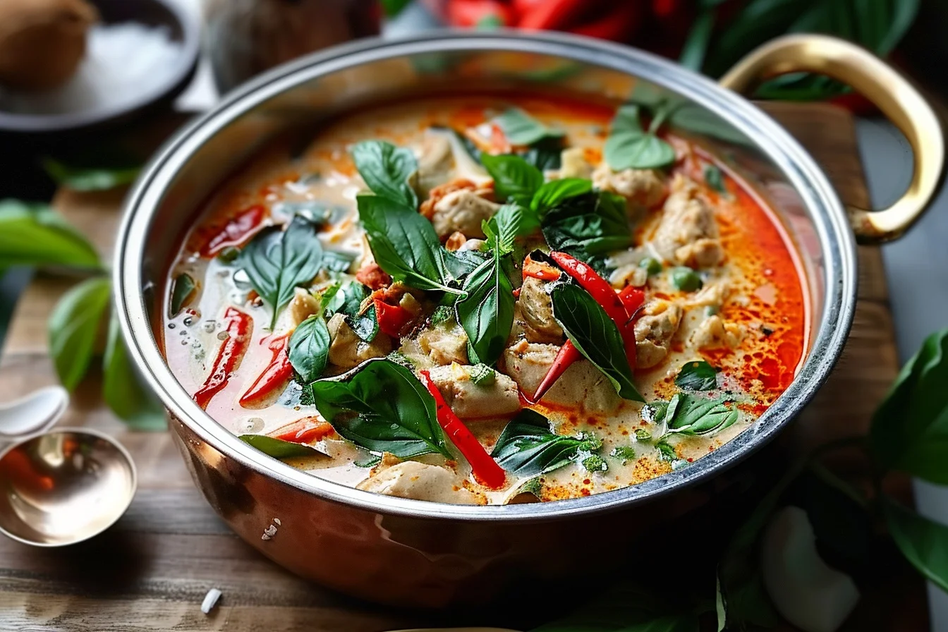 thai cuisine at home easy one pot coconut recipe in 15 minutes end