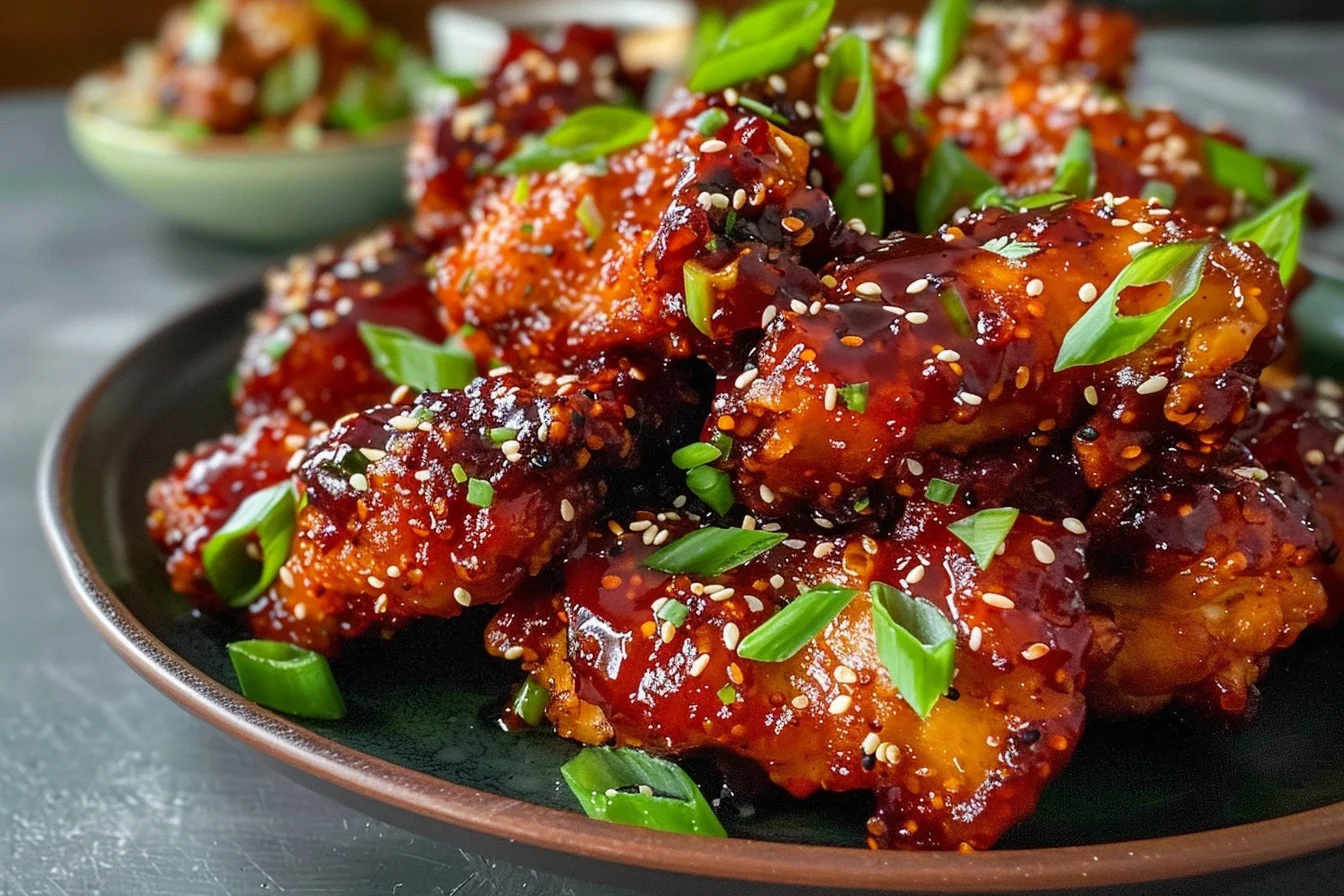 air fryer korean chicken 7 crispy wings recipe end