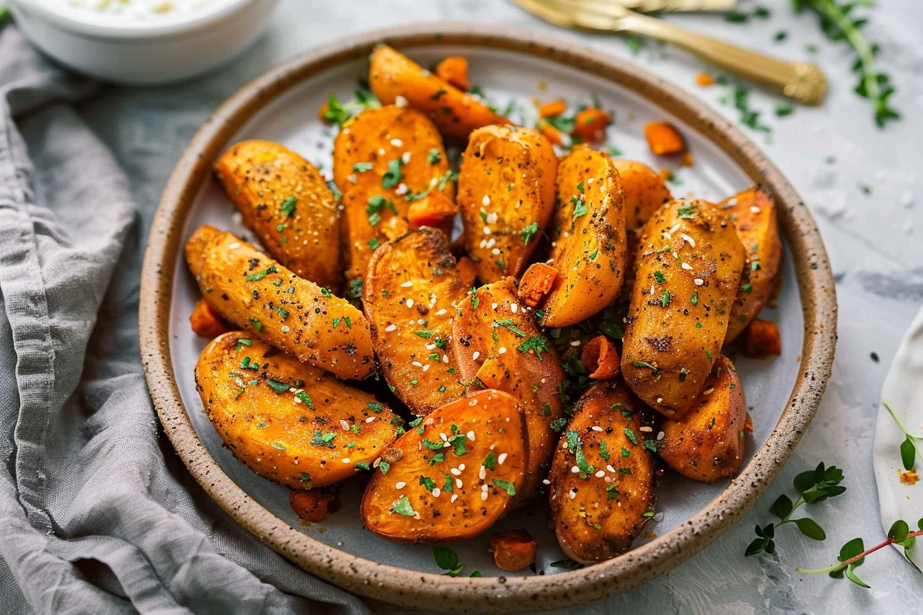 air fryer sweet potato 5 quick and tasty recipes end