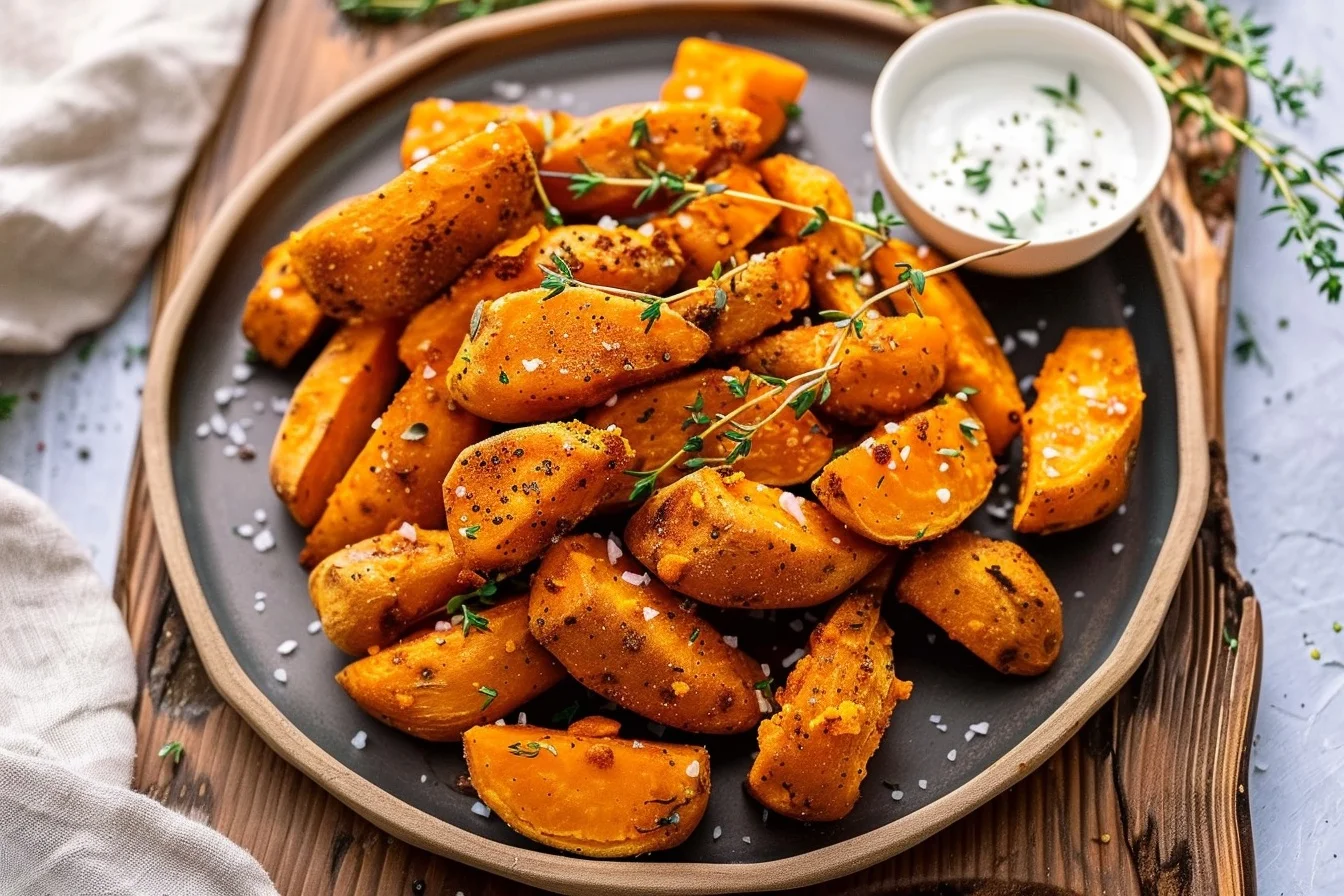 air fryer sweet potato 5 quick and tasty recipes middle