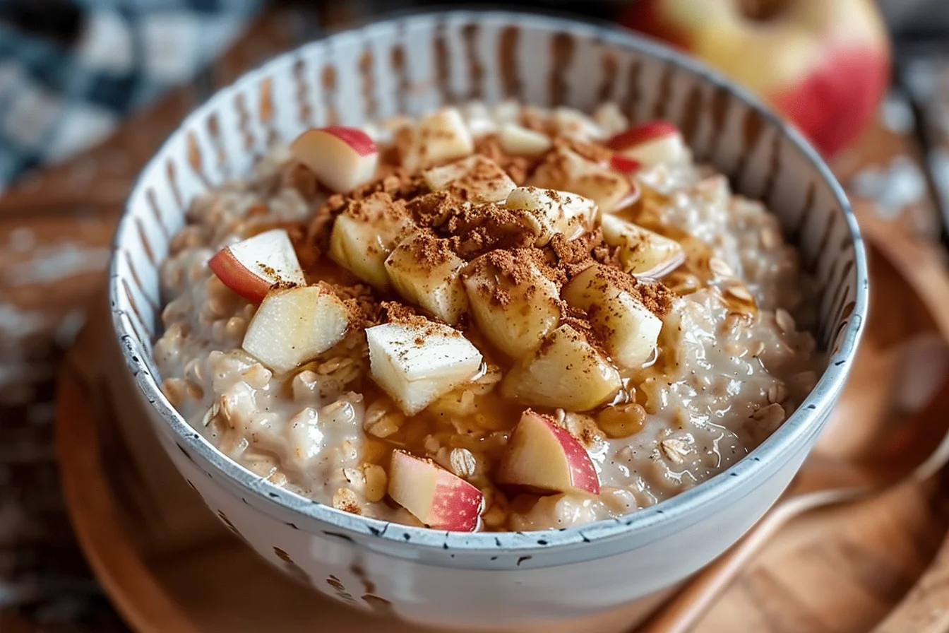 apple cinnamon oatmeal porridge 5 warm breakfasts in 15 end