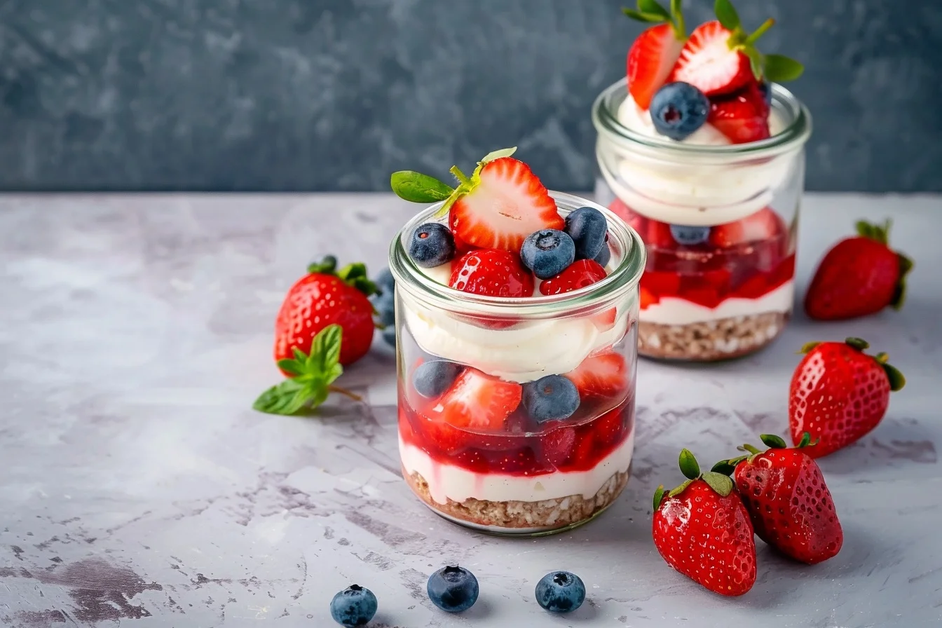 Bake Strawberry Cheesecake Jars: 7 Easy Steps 4 bake strawberry cheesecake jars 7 easy steps end