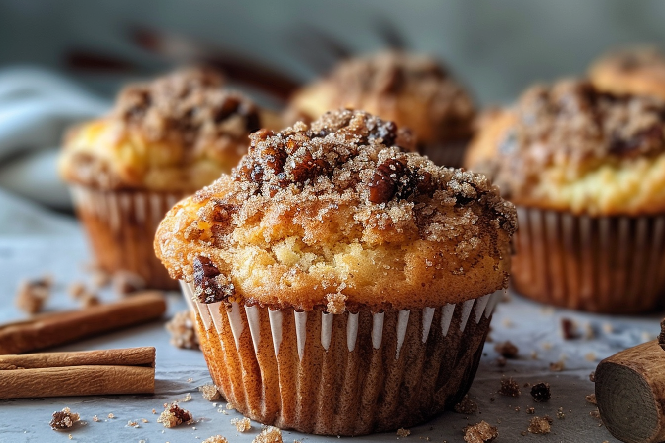 cinnamon muffins crunch topping 5 delicious ideas end