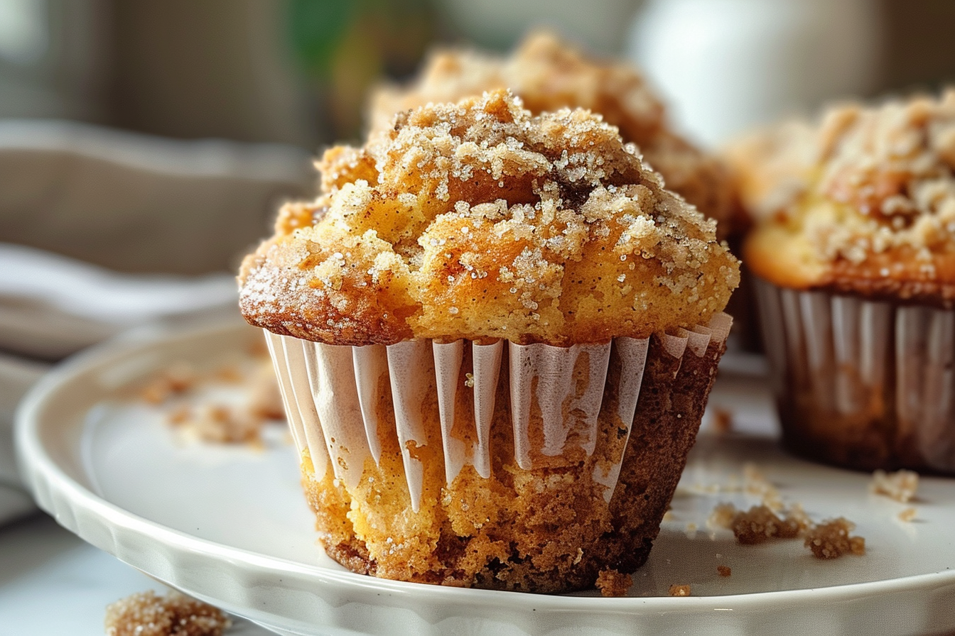 cinnamon muffins crunch topping 5 delicious ideas middle