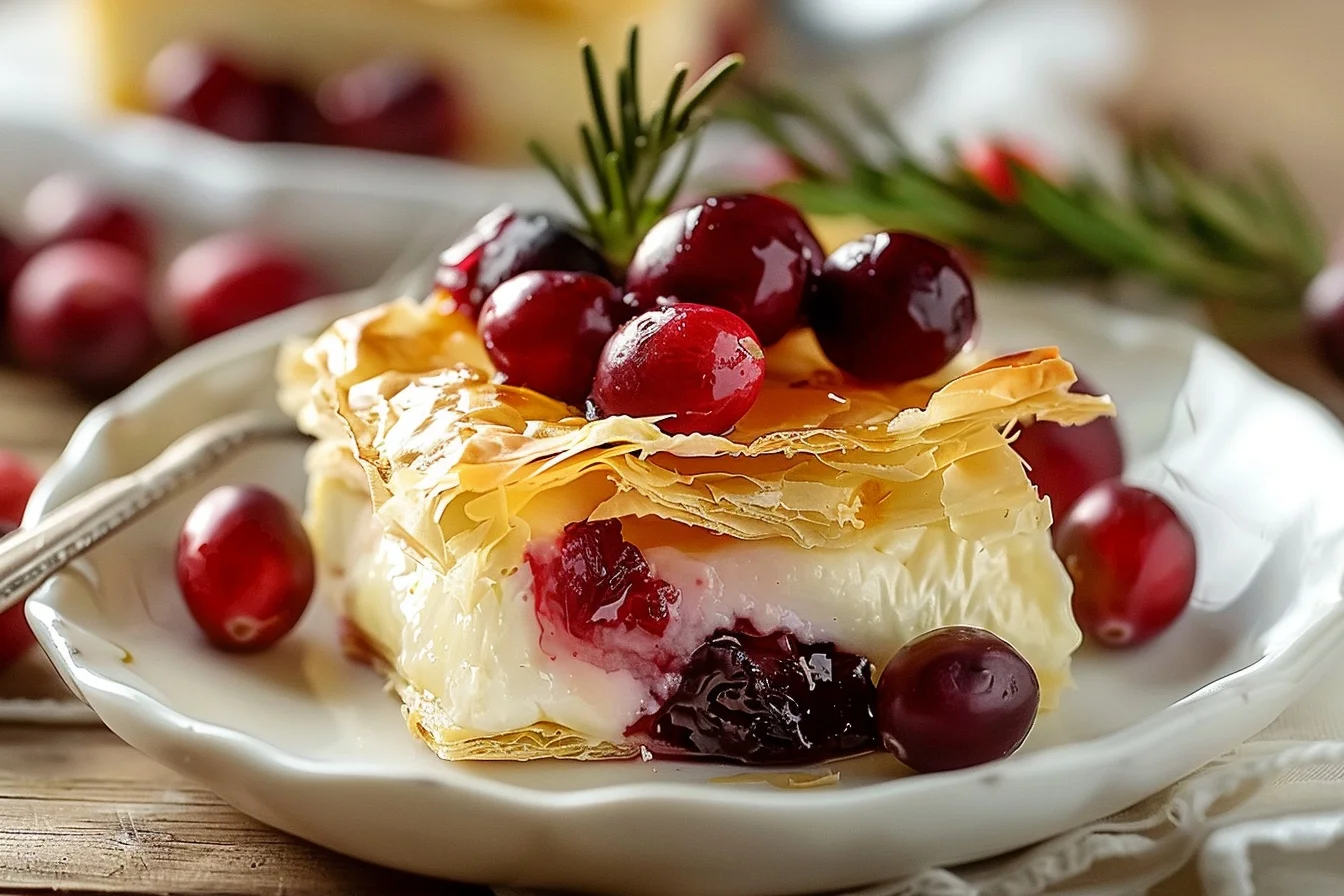 cranberry brie phyllo custard 5 irresistible recipes top