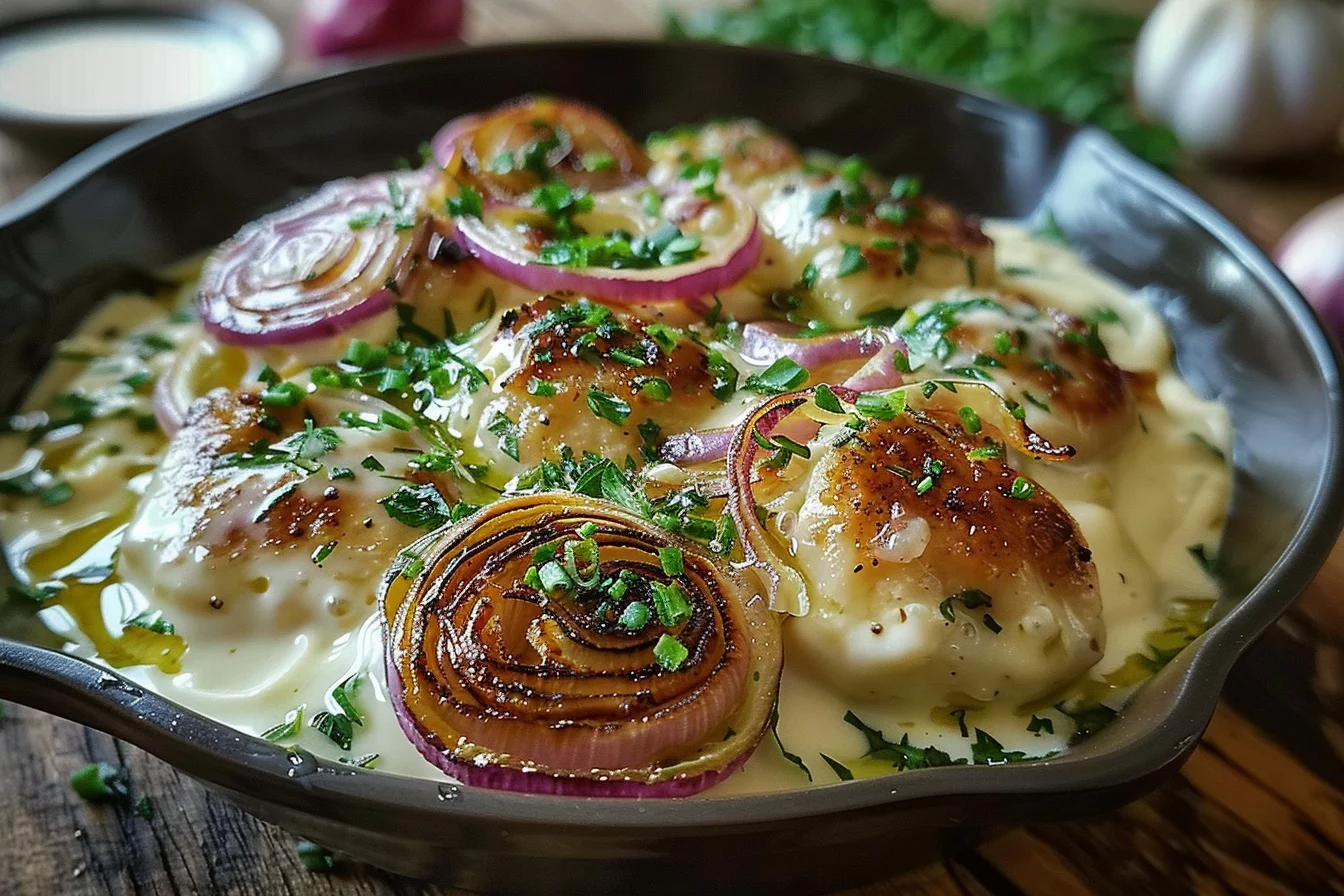 creamy sour cream onion 6 delicious chicken dishes middle