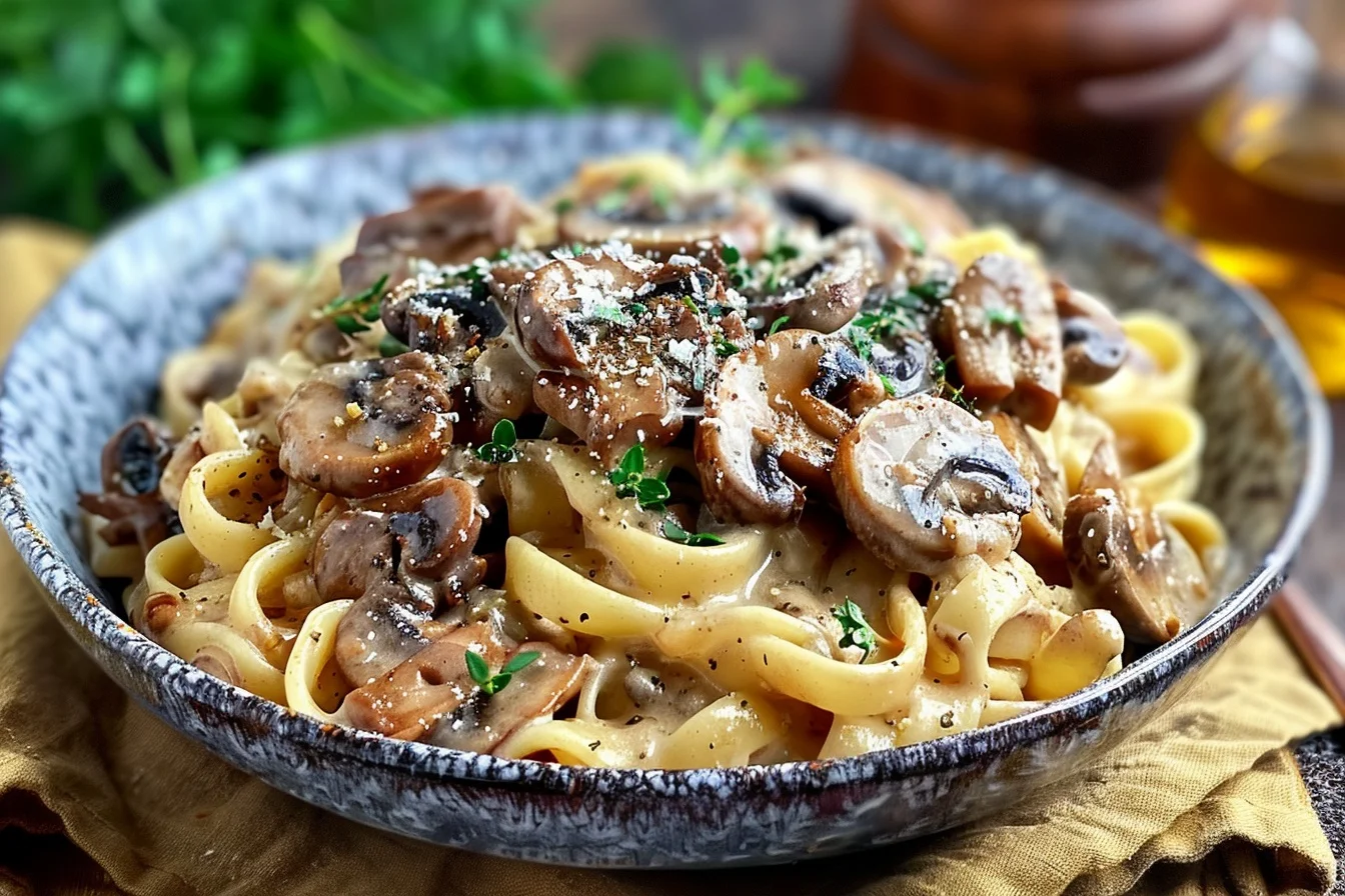 creamy vegan mushroom stroganoff 5 easy comfort recipes in end