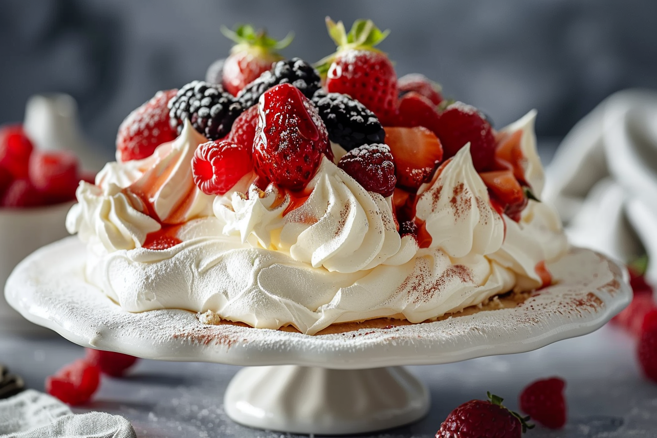 Easy Classic Pavlova: 5 Elegant Desserts 3 easy classic pavlova 5 elegant desserts middle