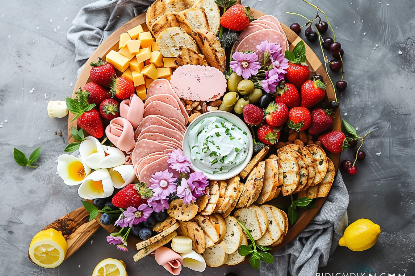 easy cute easter charcuterie board 5 end