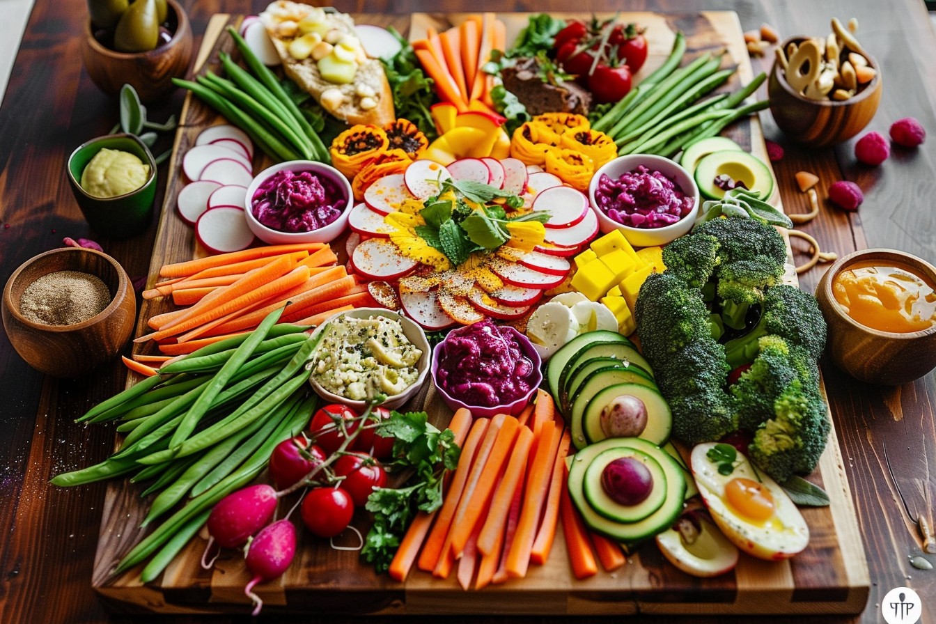 easy easter veggie board ideas 5 end 9