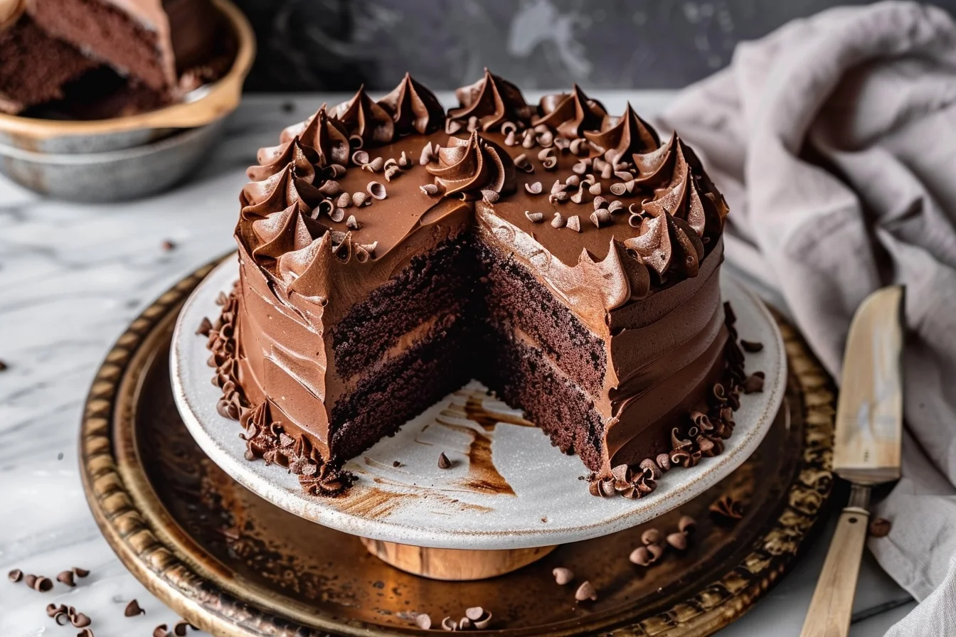 easy moist chocolate cake buttercream 7 tips for success middle
