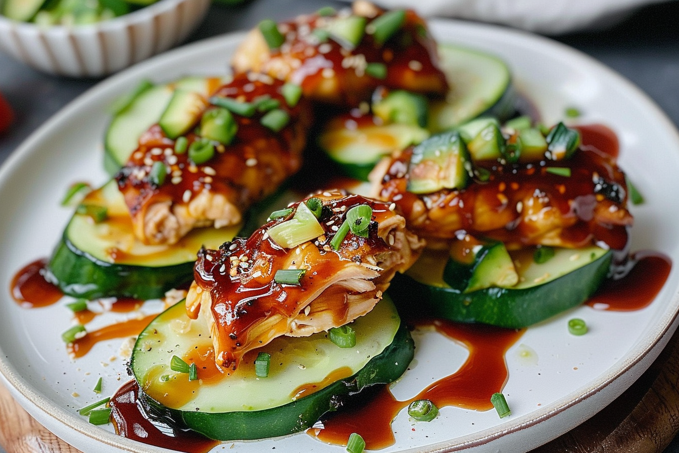 easy sticky bbq chicken zucchini 5 top