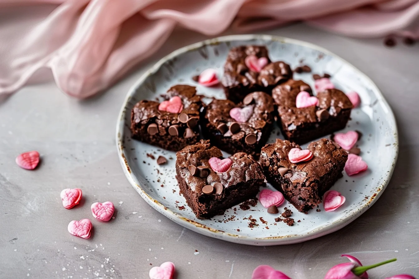 Easy Valentine Day Brownie Hearts: 8 Sweet Ideas