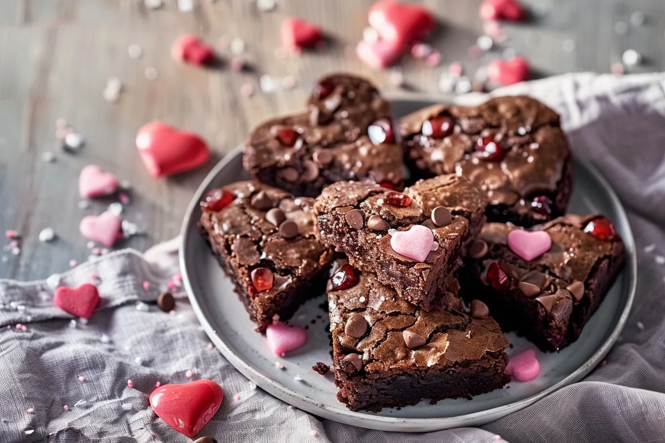 Easy Valentine Day Brownie Hearts: 8 Sweet Ideas 2 easy valentine day brownie hearts 8 sweet ideas top