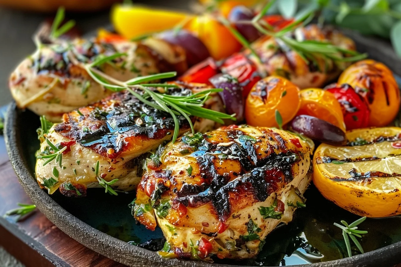 Flavorful Mediterranean Grilled Chicken: 6 Easy Skewers in 4 flavorful mediterranean grilled chicken 6 easy skewers in end