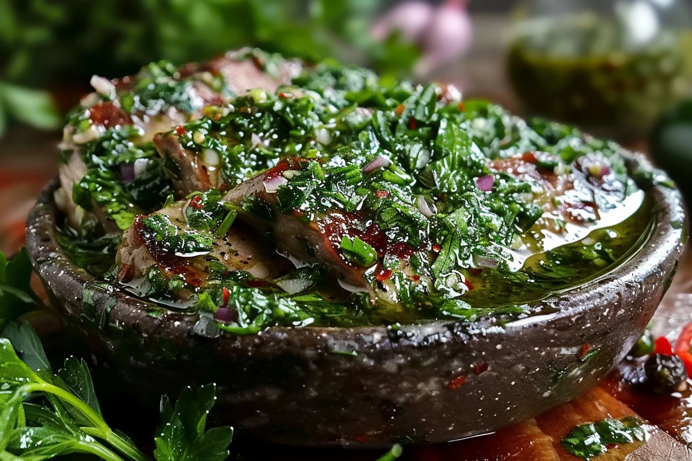 flavorful spring herb chimichurri 4 easy steak recipes in middle