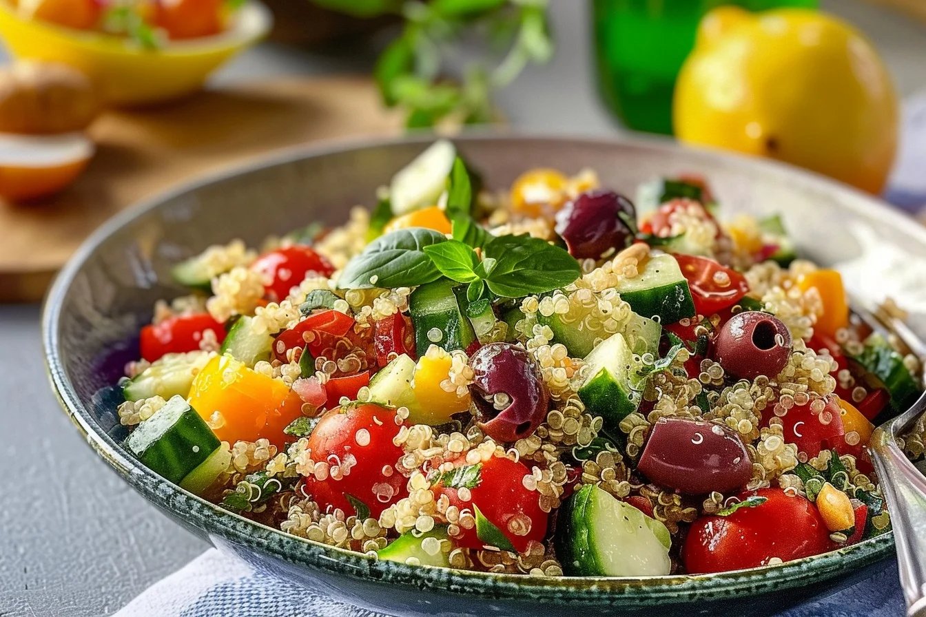 fresh mediterranean quinoa salad 5 Uncover the Secrets of a