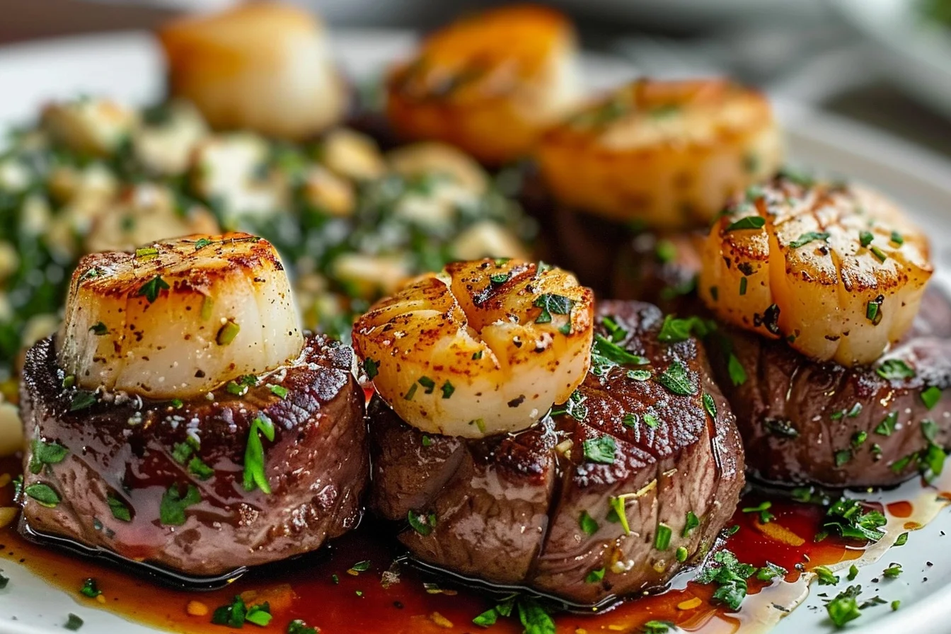 garlic butter steak scallops 4 best dinner recipes 2026 middle