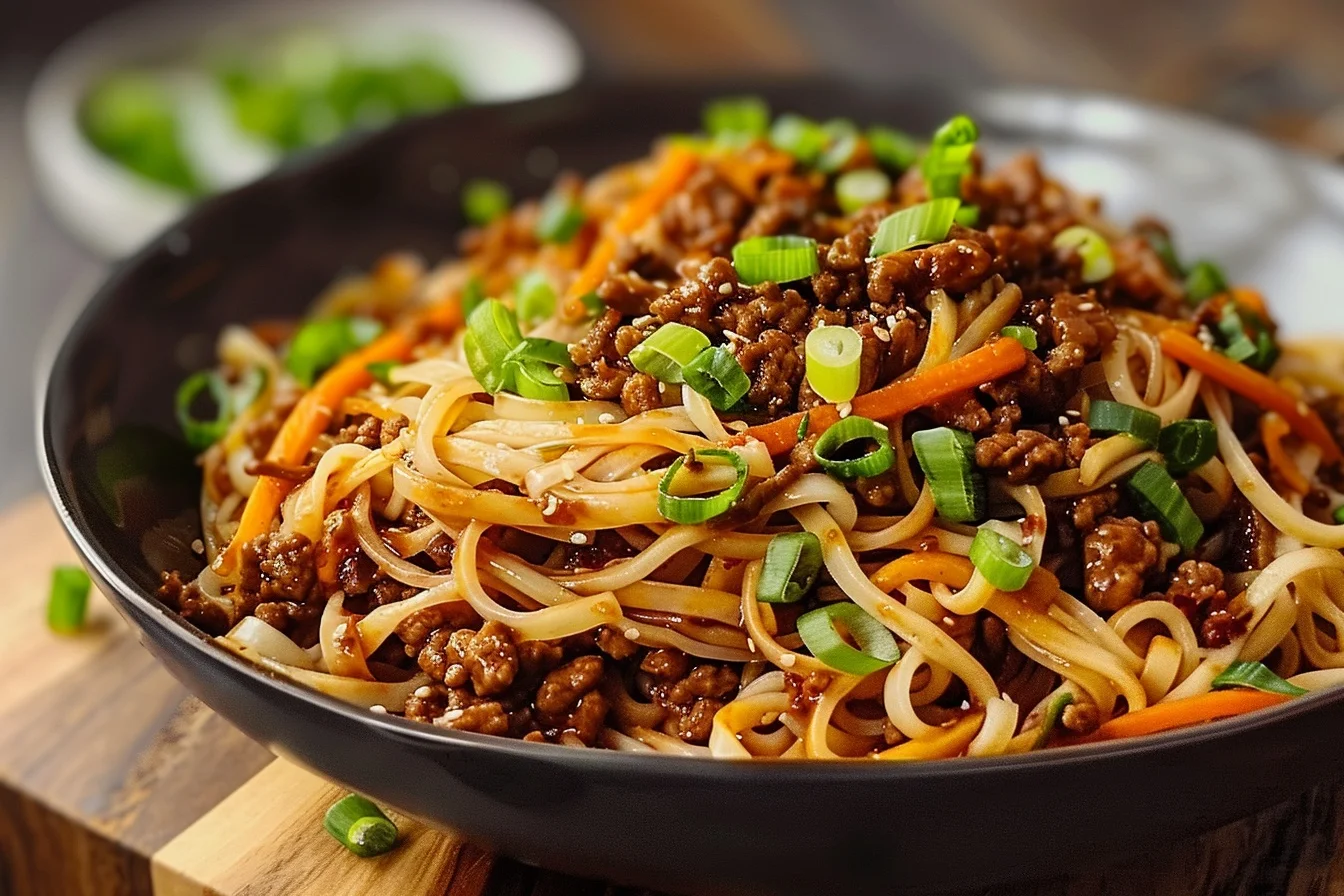 ground beef mongolian noodles 5 Unleash the Flavor: How to Make Perfect in 3 steps 2 ground beef mongolian noodles 5 unleash the flavor how to make perfect in 3 steps top