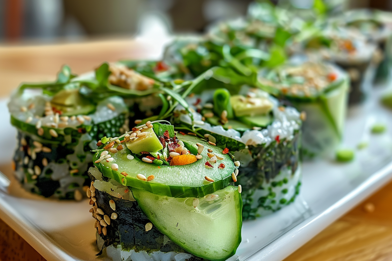 Healthy Light Cucumber Avocado Rolls: 10 Refreshing Ideas 3 healthy light cucumber avocado rolls 10 refreshing ideas middle 4