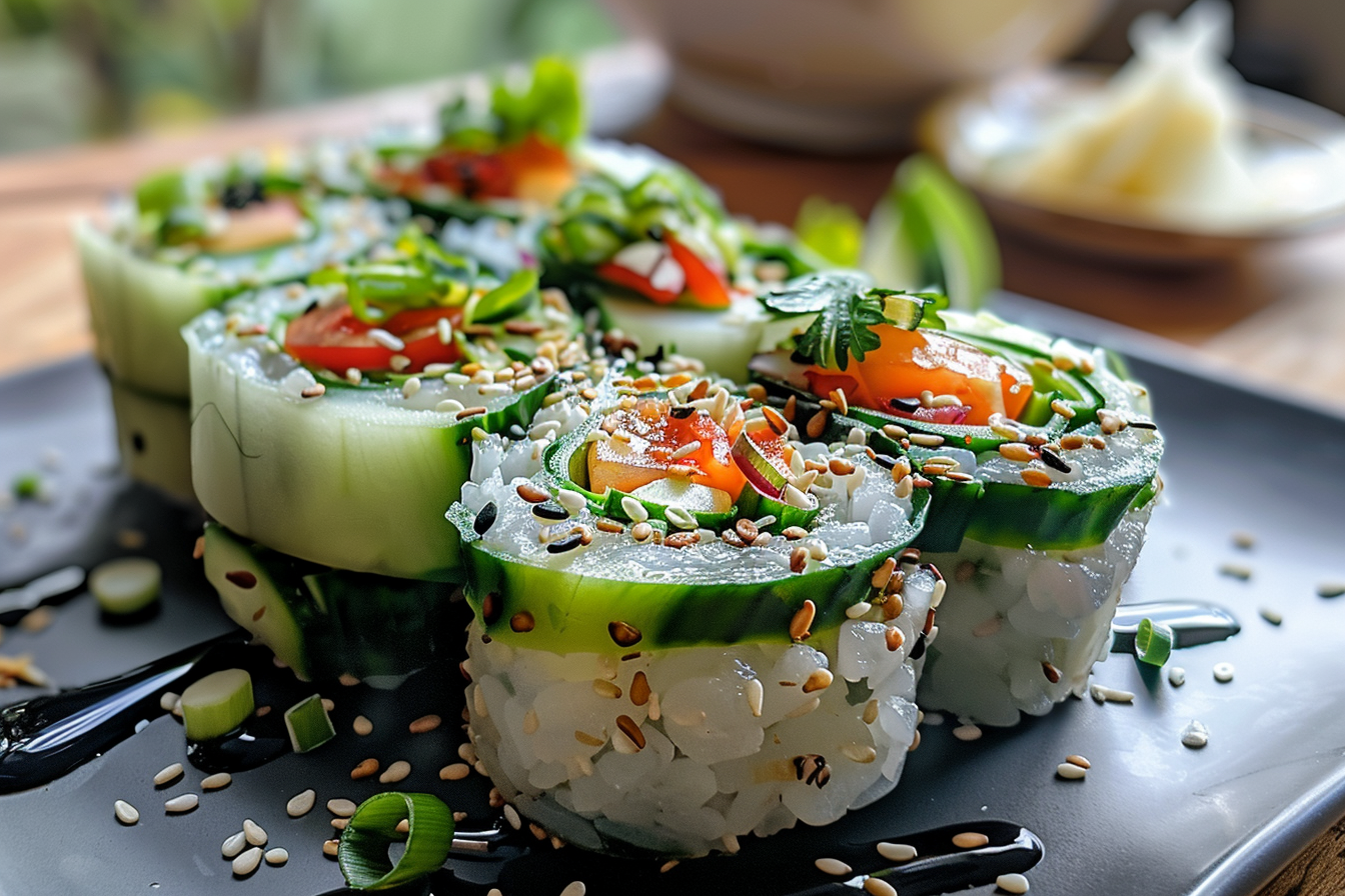 Healthy Light Cucumber Avocado Rolls: 10 Refreshing Ideas 2 healthy light cucumber avocado rolls 10 refreshing ideas top
