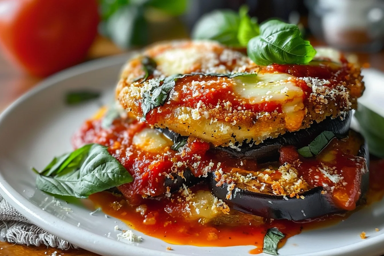 Low Carb Eggplant Parmesan: 4 Easy Crispy Layers in 15 4 low carb eggplant parmesan 4 easy crispy layers in 15 end