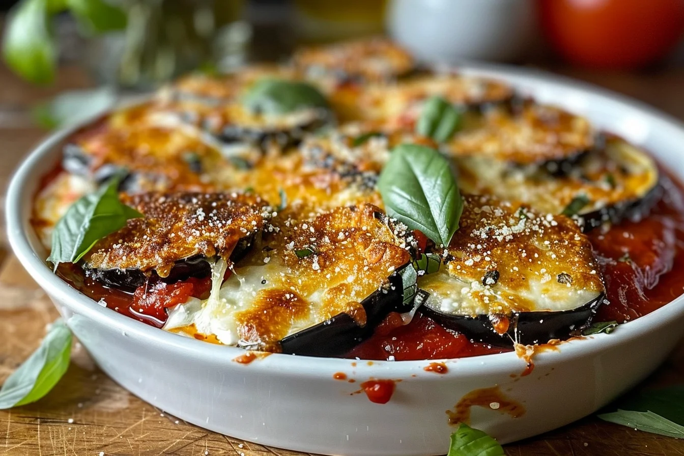 low carb eggplant parmesan 5 easy crispy layers in 15 end
