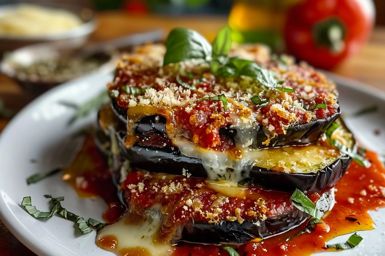 low carb eggplant parmesan 5 easy crispy layers in 15 top
