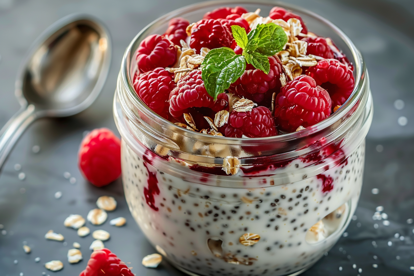 Overnight Oats Raspberry Chia: 8 Easy Recipes 3 overnight oats raspberry chia 8 easy recipes middle