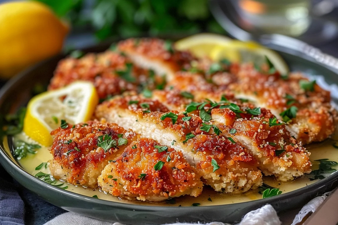 parmesan crusted chicken lemon 7 delicious ideas top