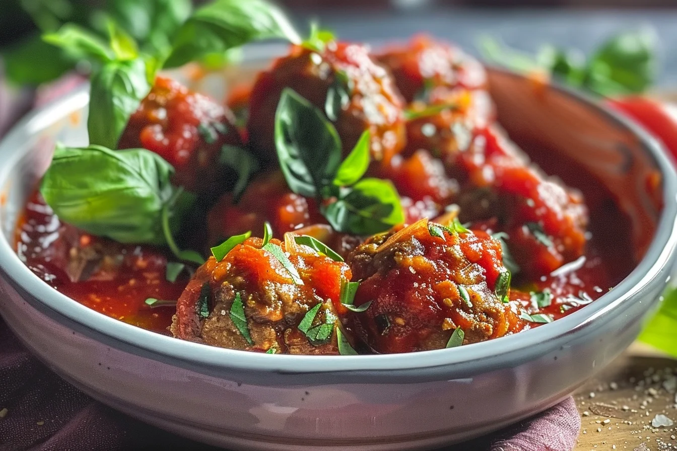 Savory Paleo Meatballs Marinara: 4 Easy Recipe Guide in 15 3 savory paleo meatballs marinara 4 easy recipe guide in 15 middle