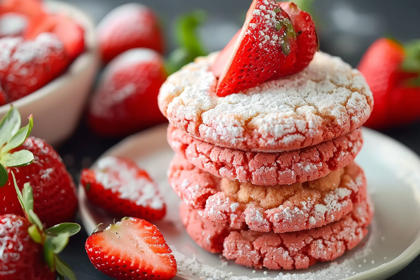 Strawberry Cake Mix Cookies: 5 Easy Recipes 4 strawberry cake mix cookies 5 easy recipes end