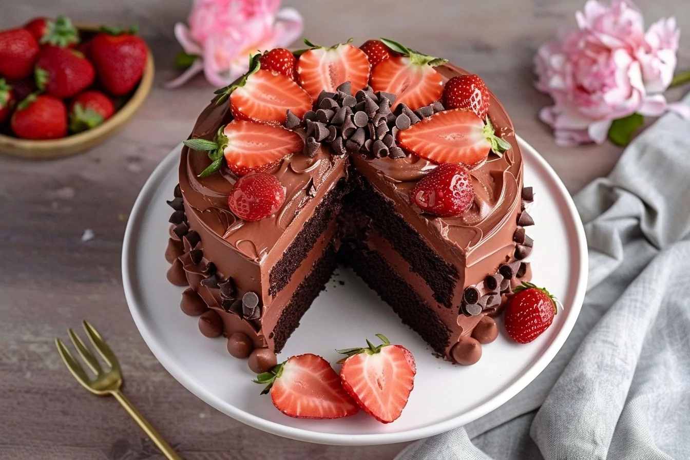 strawberry chocolate layer cake 5 amazing tips top