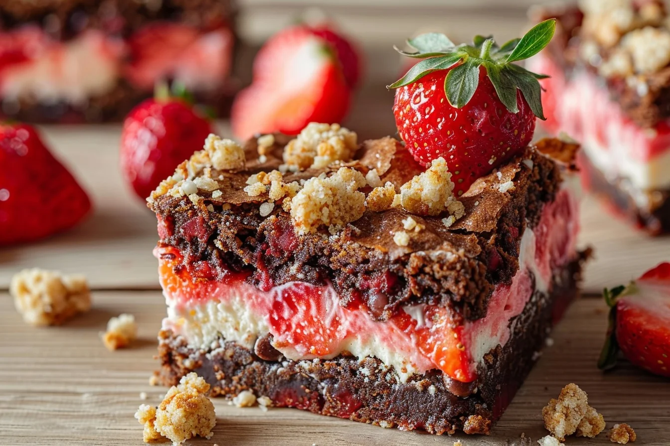 Strawberry Crunch Brownies Bar: 5 Irresistible Treats